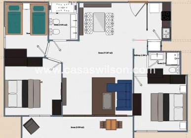 Sale - Appartement - Torrevieja - Los Frutales