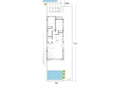 Nueva construcción  - Chalet - Los Alcazares - Serena Golf