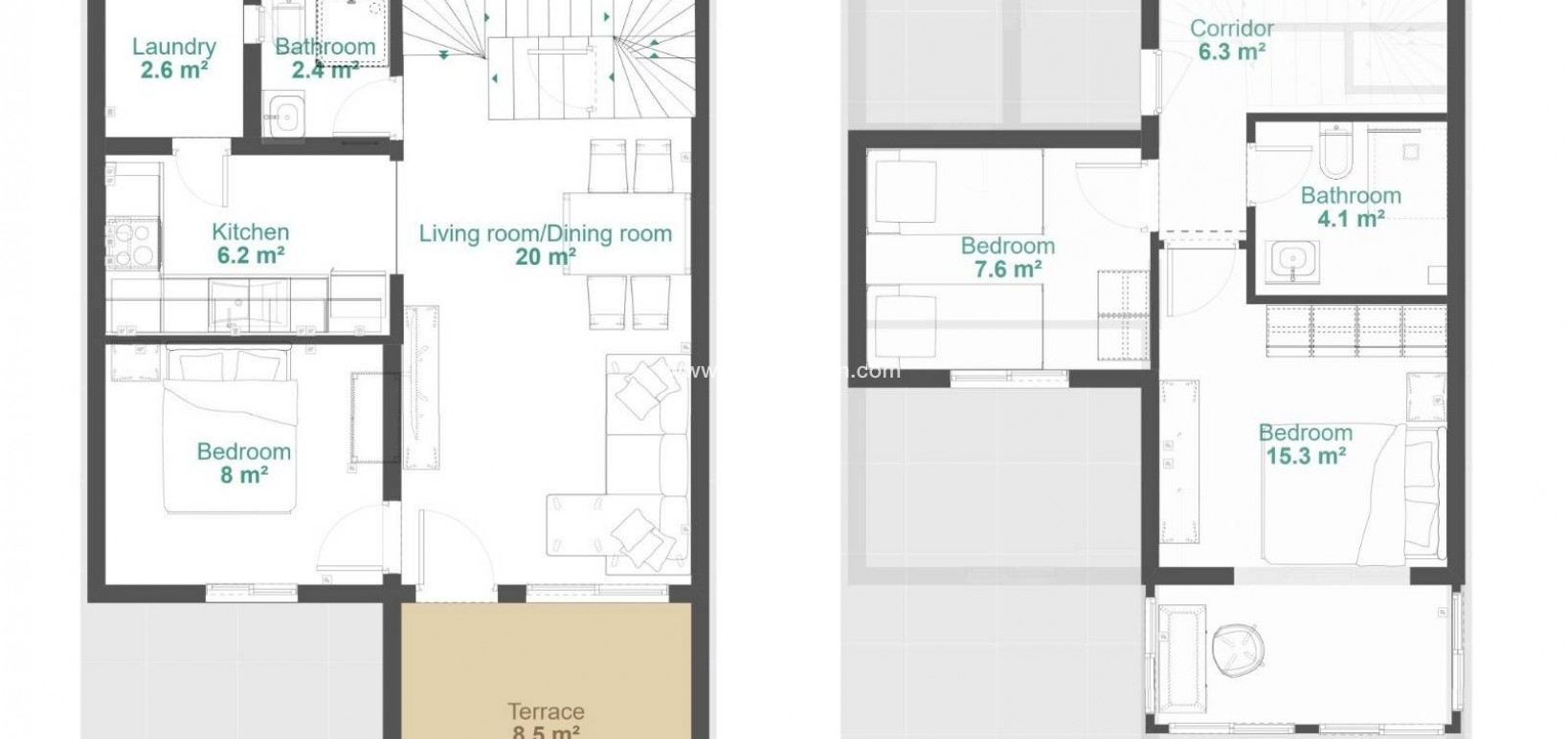 Sale - Apartment - Orihuela - Urbanización Perla Del Mar