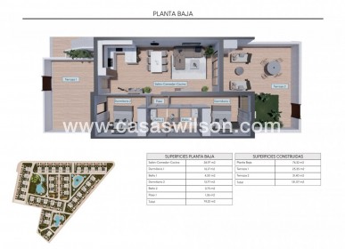 Nueva construcción  - Bungalow - Torrevieja - Los Balcones