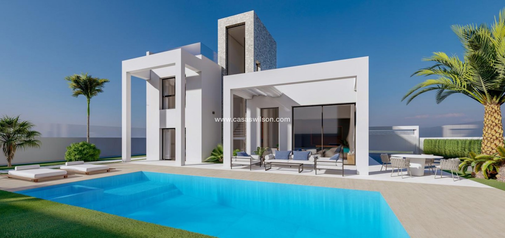 New Build - Villa - Finestrat - Campana garden