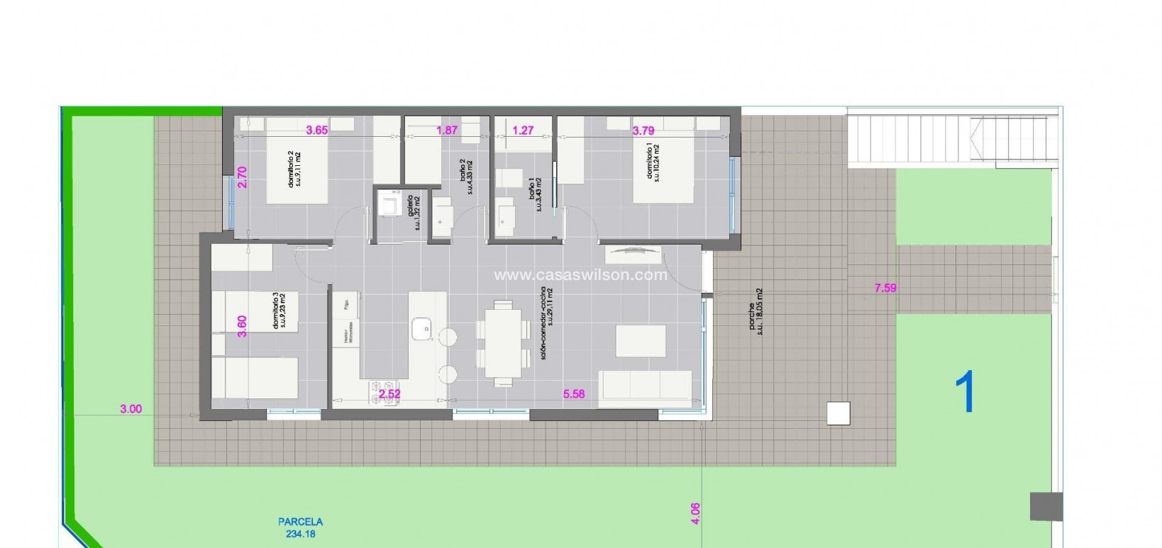 New Build - Bungalow - Pilar de la Horadada - pueblo