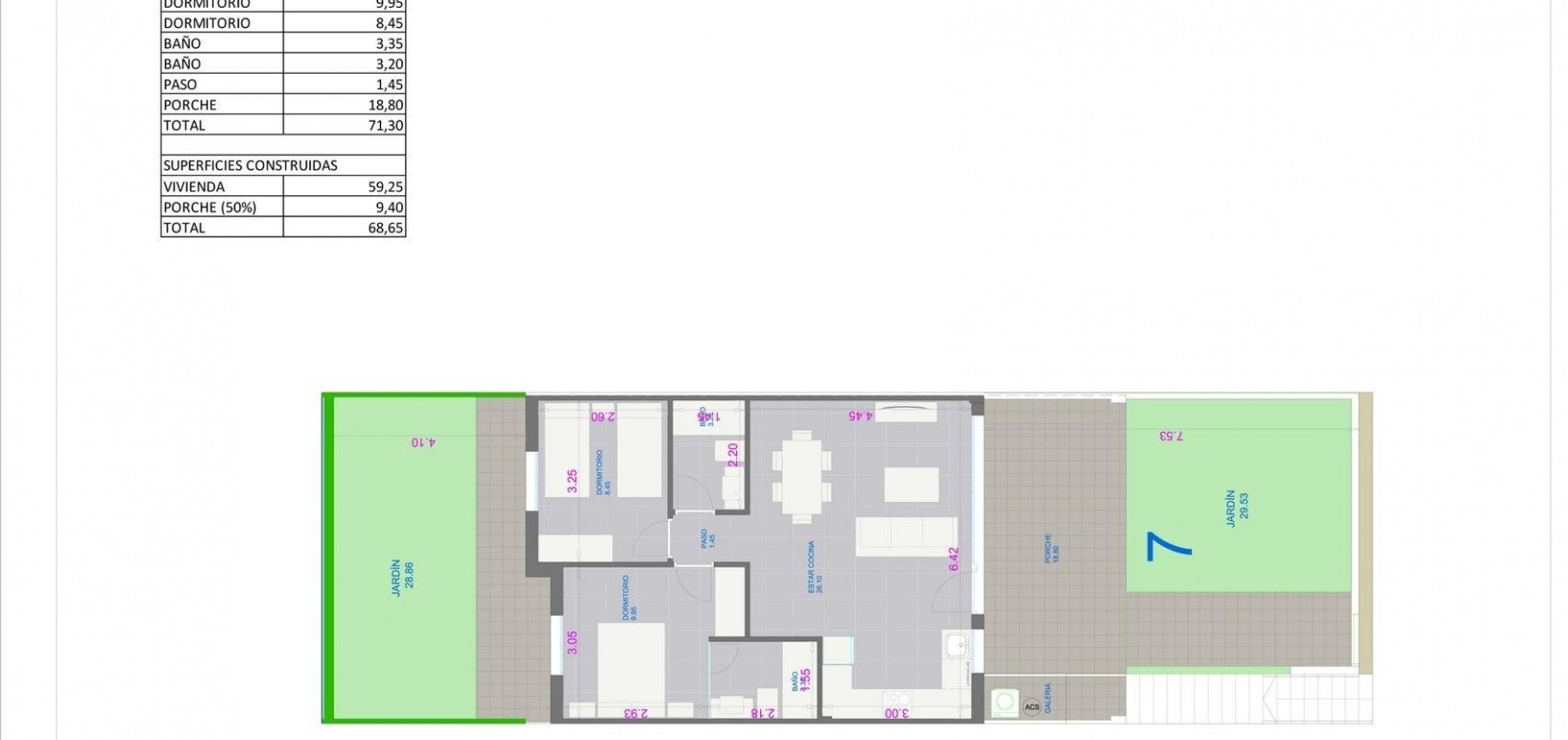 New Build - Bungalow - Pilar de la Horadada - pueblo