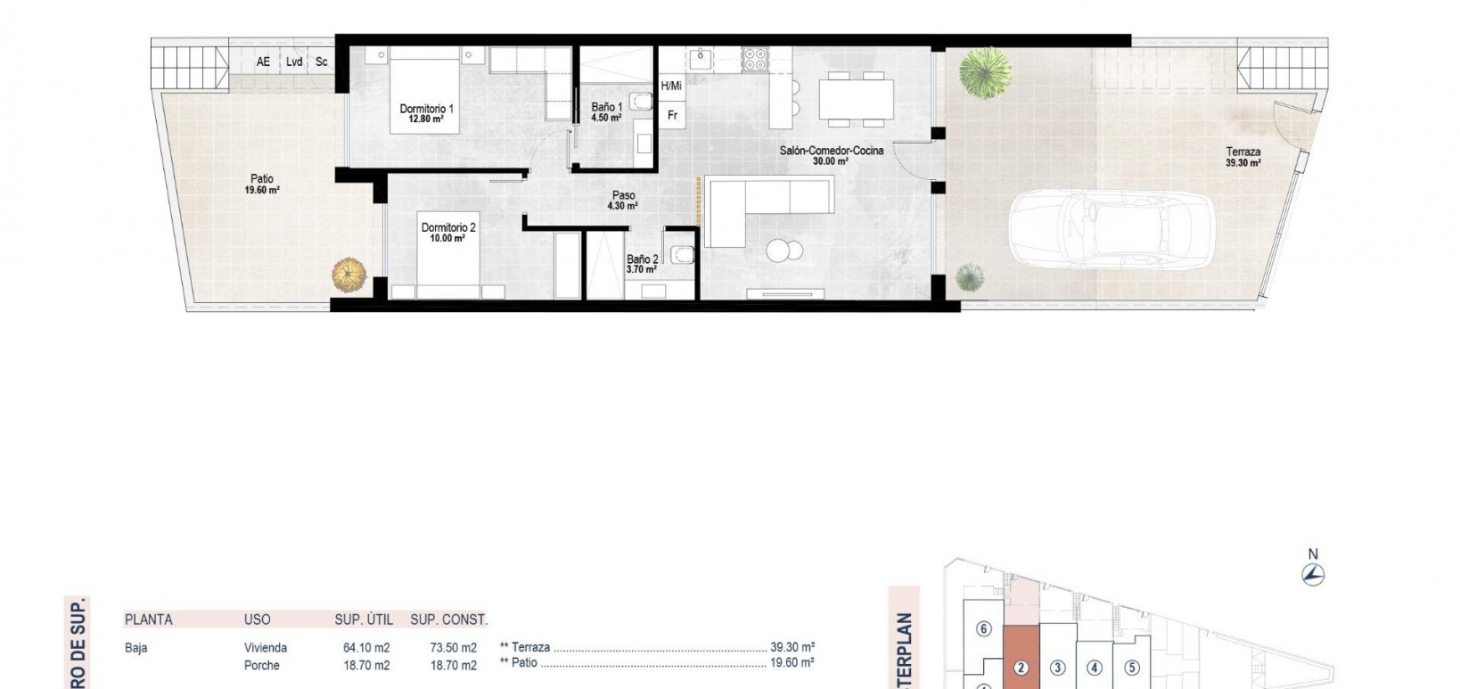 New Build - Bungalow - San Pedro del Pinatar - Pueblo