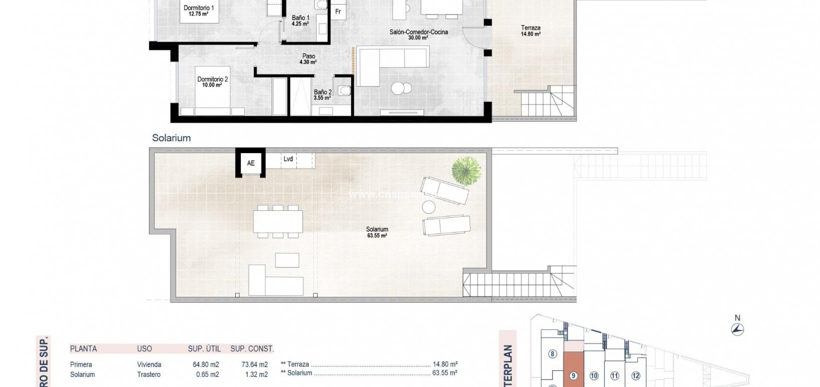 Nueva construcción  - Bungalow - San Pedro del Pinatar - Pueblo