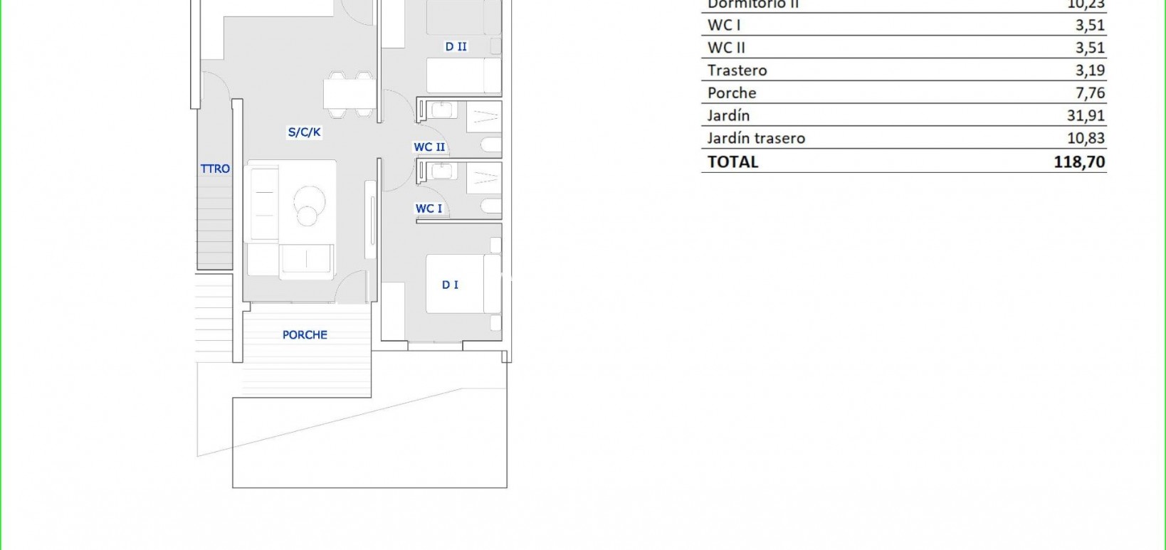 Nueva construcción  - Bungalow - San Miguel de Salinas - Pueblo