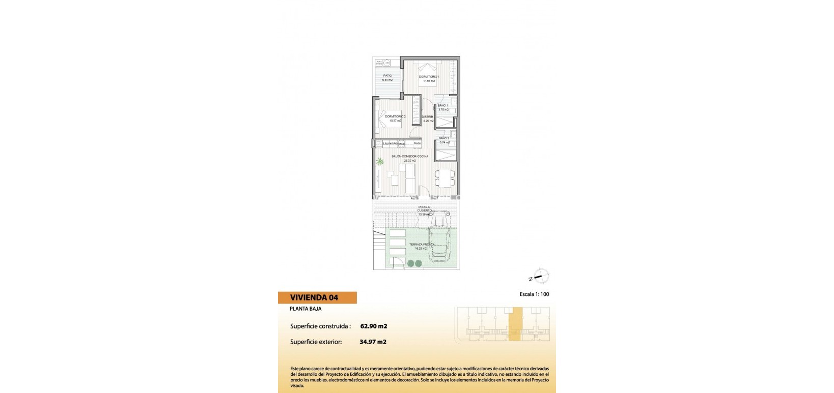 New Build - Bungalow - San Pedro del Pinatar - El salero