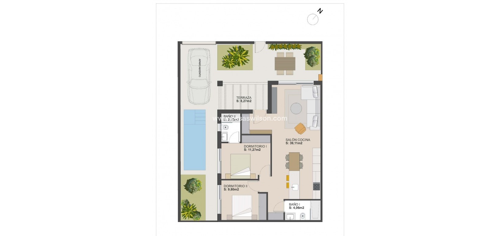 New Build - Townhouse - Torre Pacheco - El Alba