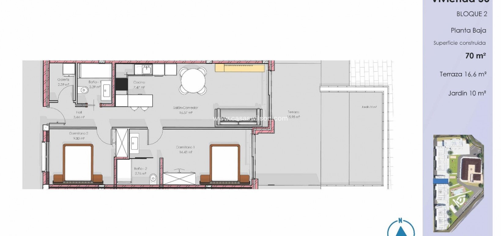 New Build - Apartment - Guardamar del Segura - EL RASO