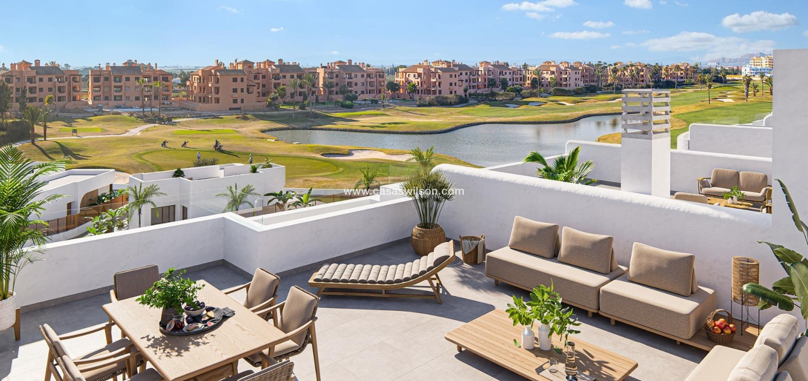 New Build - Apartment - Los Alcazares - La Serena Golf
