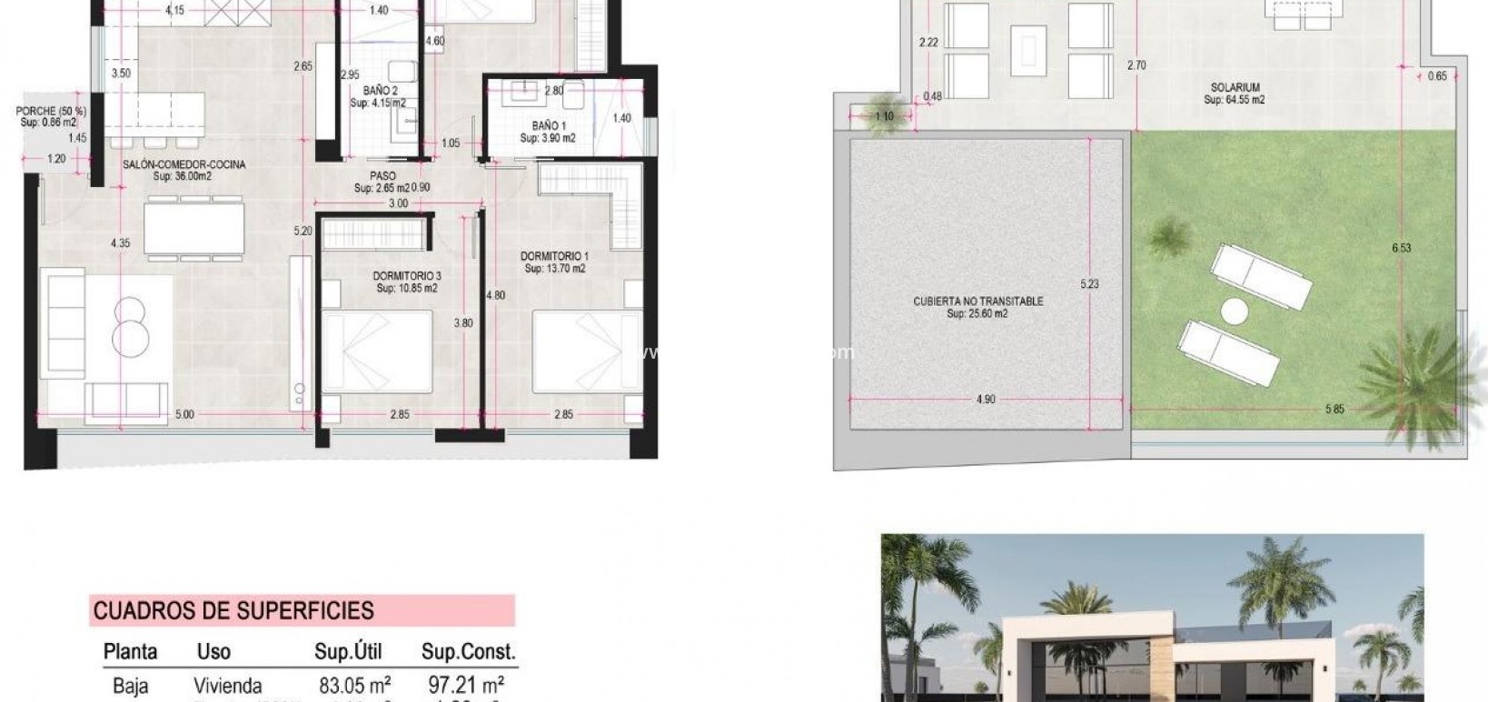 New Build - Villa - Alhama De Murcia - Condado de Alhama