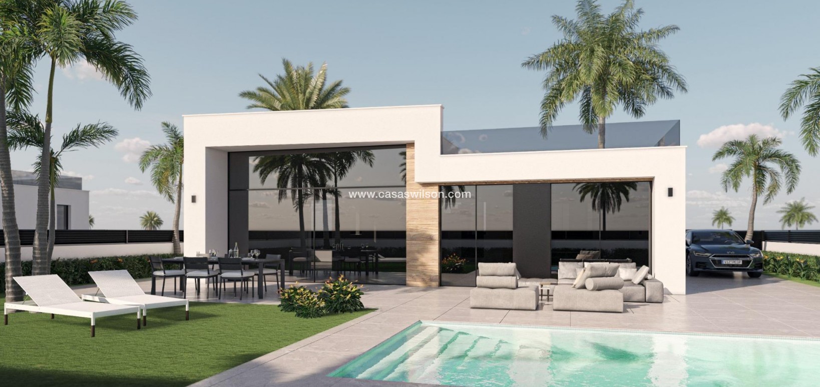 New Build - Villa - Alhama De Murcia - Condado de Alhama