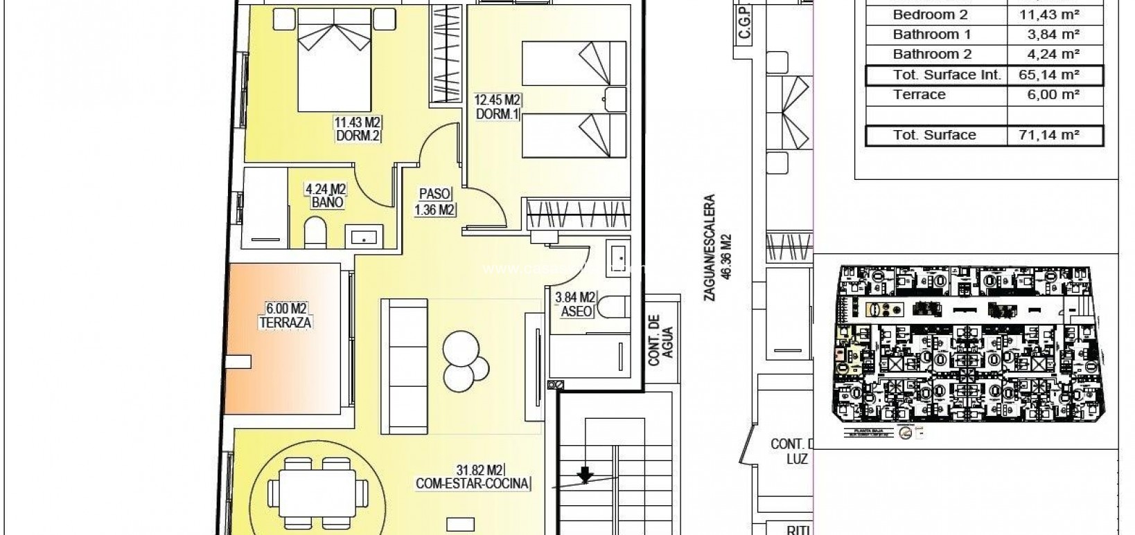 New Build - Appartement - San Miguel de Salinas - Pueblo