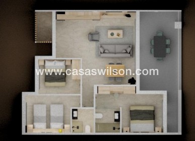 New Build - Appartement - Pilar de la Horadada - La Torre de la Horadada