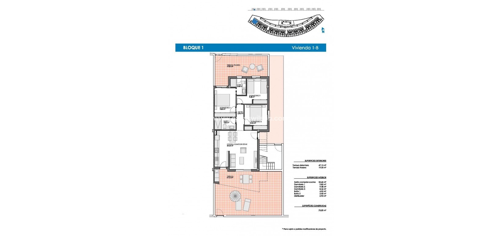 New Build - Bungalow - Pilar de la Horadada - Lo Romero Golf