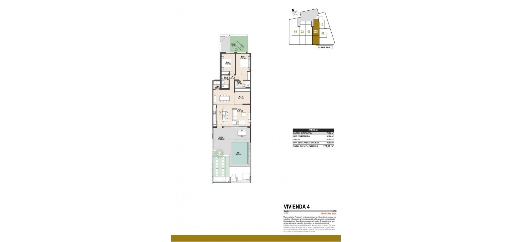 New Build - Bungalow - Pilar de la Horadada - parques de Andromeda