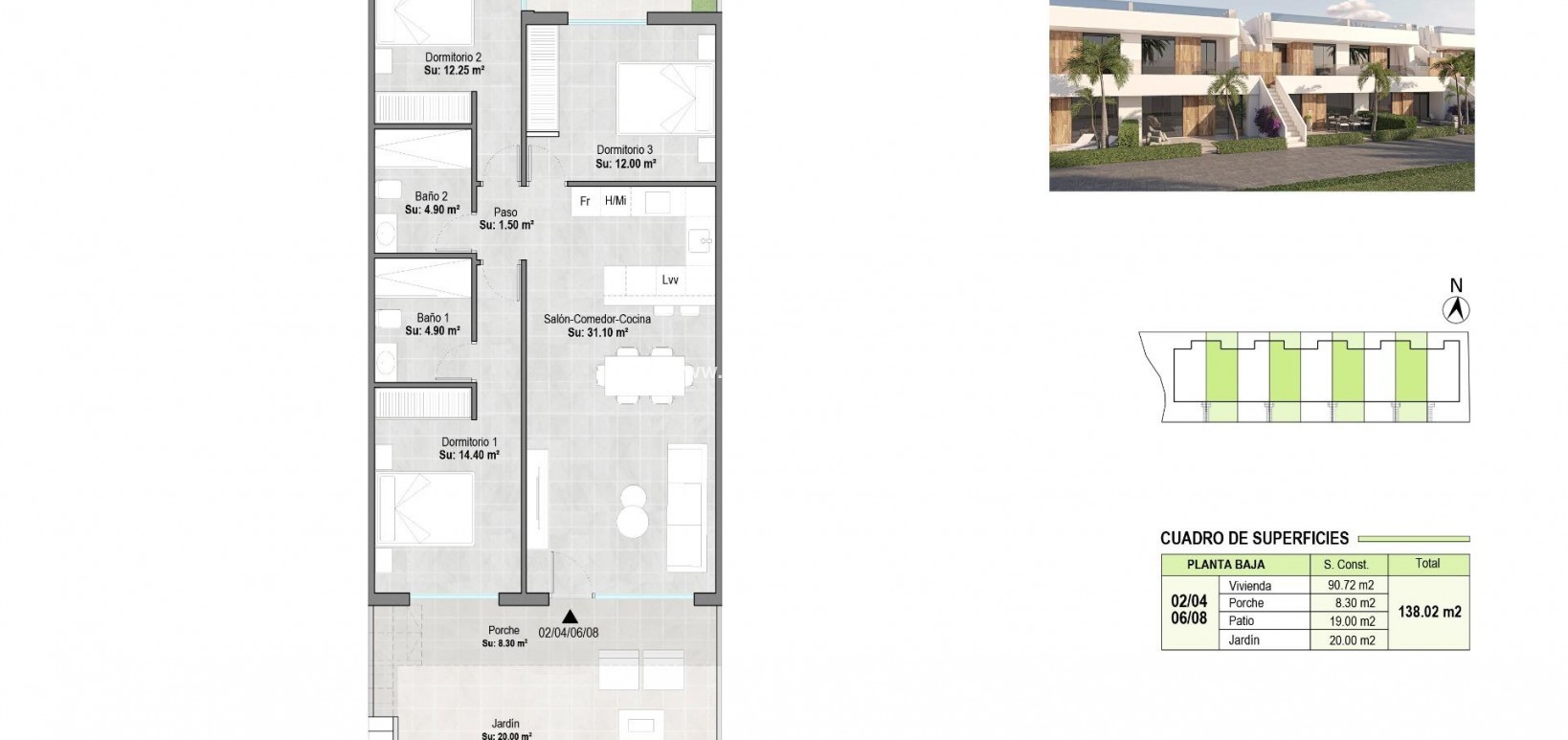 New Build - Bungalow - Alhama De Murcia - Condado de Alhama