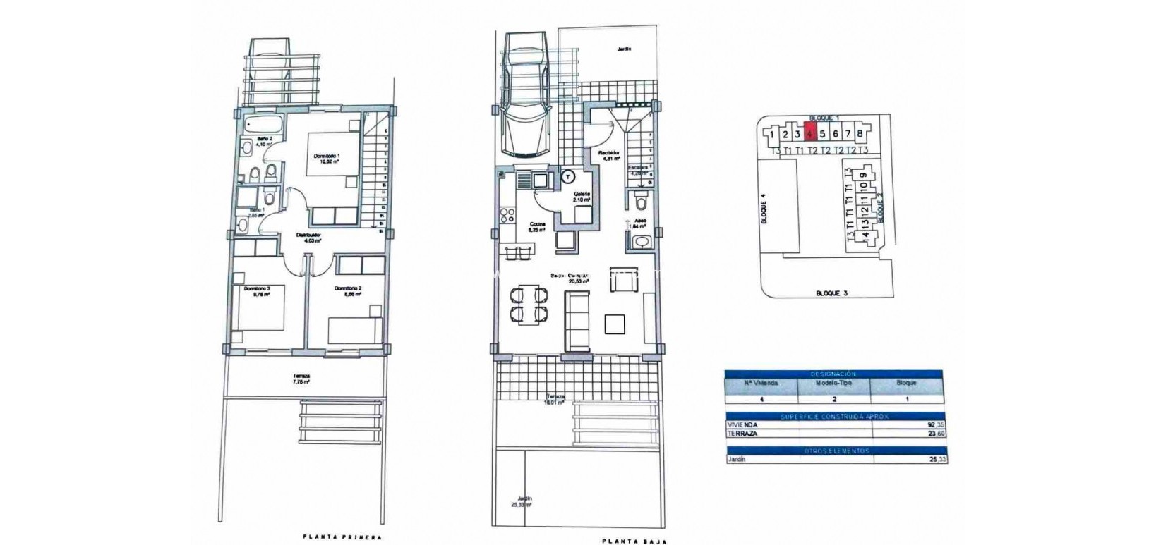 Sale - Townhouse - Ciudad Quesada