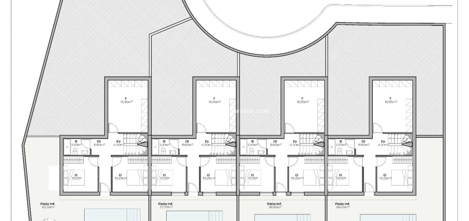 Nueva construcción  - Chalet - Mazarron - Country Club