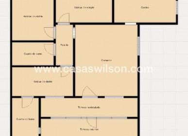 Venta - Bungalow - Torrevieja - La Siesta - El Salado - Torreta