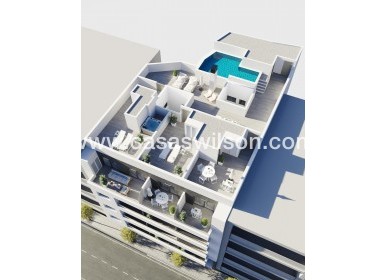 Nieuwbouw - Appartement - Torrevieja - Centro