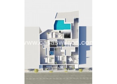 Nieuwbouw - Appartement - Torrevieja - Centro