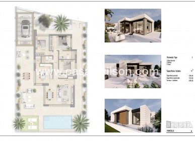 New Build - Villa - Pilar de la Horadada - Roda Golf