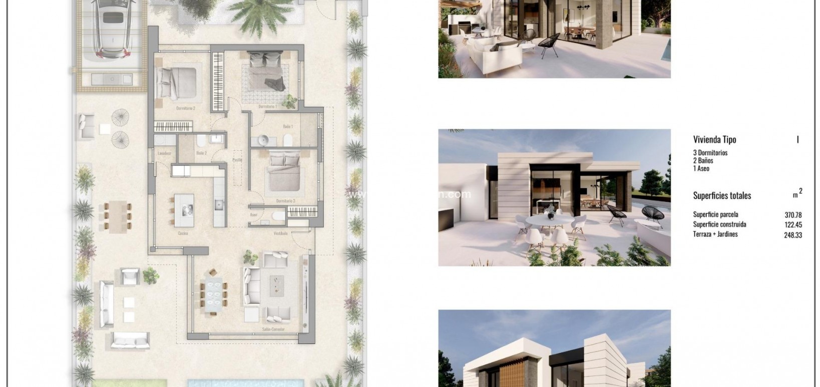New Build - Villa - Pilar de la Horadada - Roda Golf