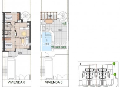 Nueva construcción  - Bungalow - Pilar de la Horadada - Zona Pueblo