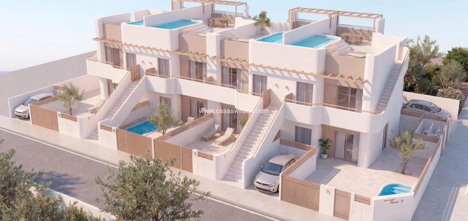 New Build - Bungalow - Pilar de la Horadada - Zona Pueblo