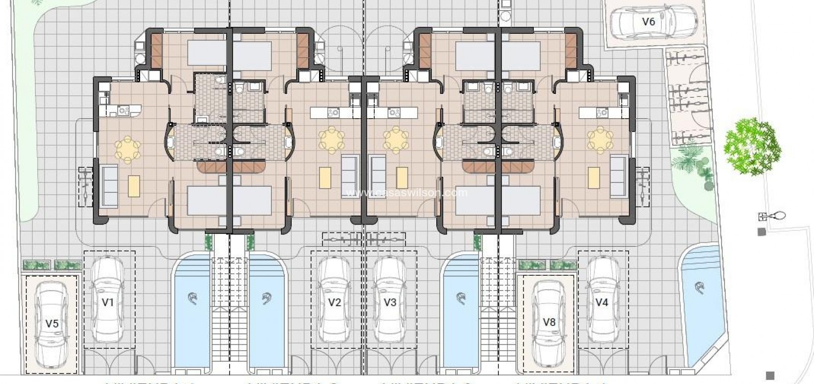 New Build - Bungalow - Pilar de la Horadada - Zona Pueblo