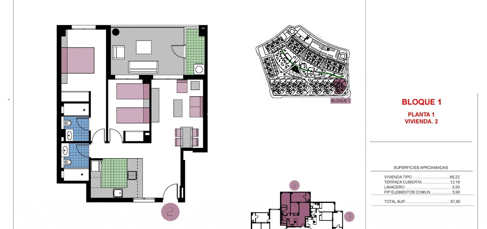 New Build - Apartment - Pilar de la Horadada - Mil Palmeras