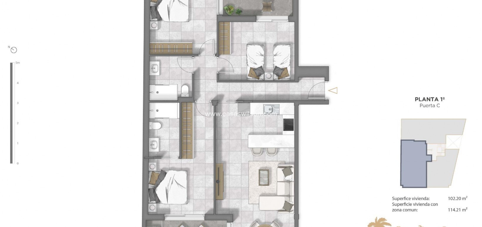 New Build - Appartement - Guardamar del Segura - Pueblo