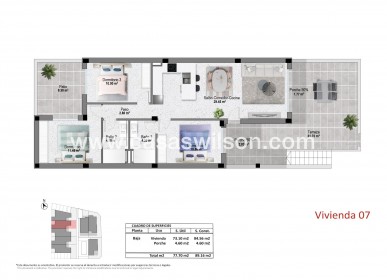 New Build - Bungalow - Pilar de la Horadada - pueblo