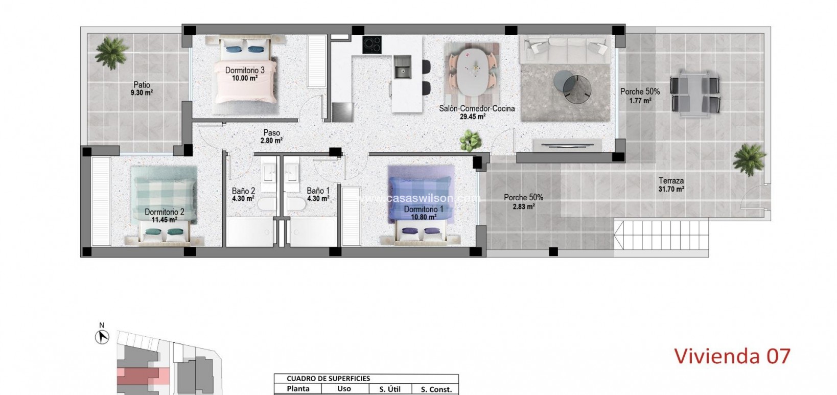 New Build - Bungalow - Pilar de la Horadada - pueblo
