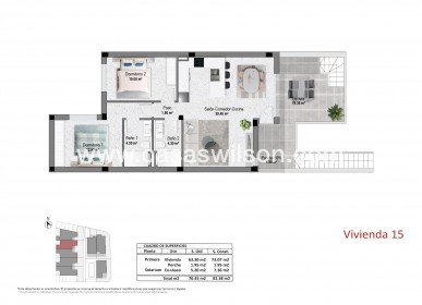 New Build - Bungalow - Pilar de la Horadada - pueblo