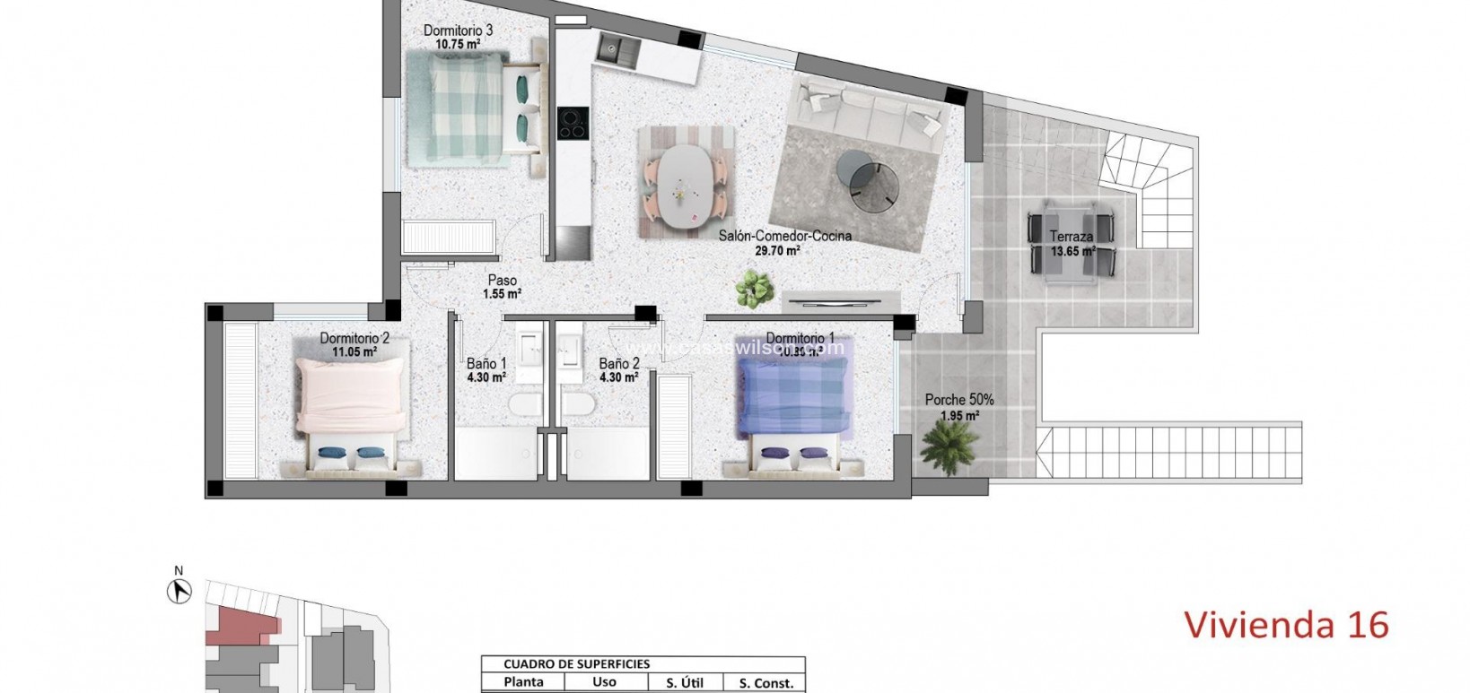 New Build - Bungalow - Pilar de la Horadada - pueblo