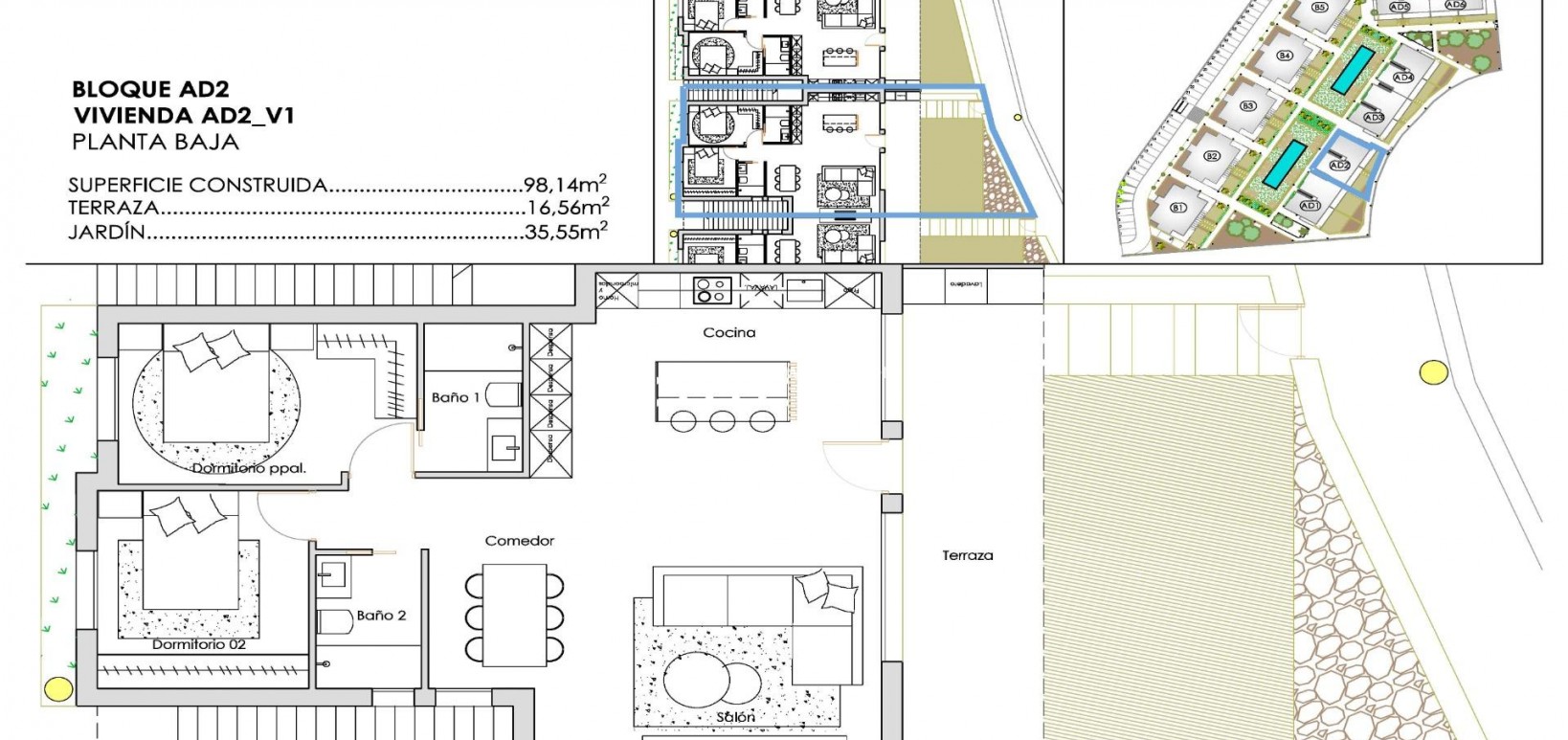 New Build - Bungalow - Torre Pacheco - Santa Rosalia Lake And Life Resort