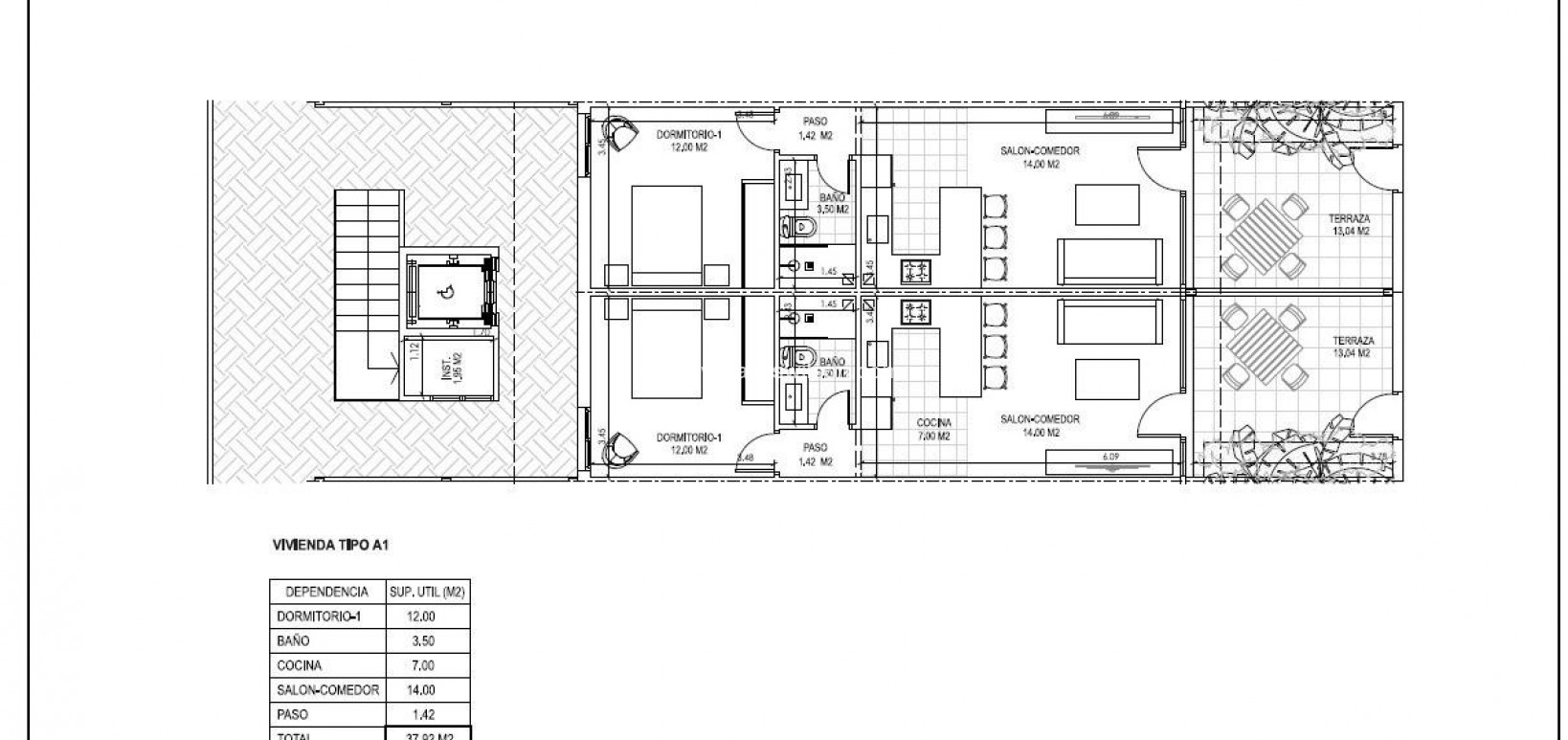 New Build - Appartement - Vera - Vera playa