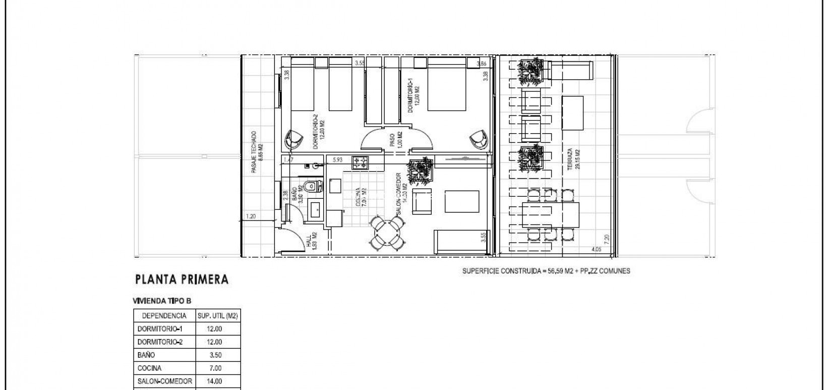 New Build - Appartement - Vera - Vera playa