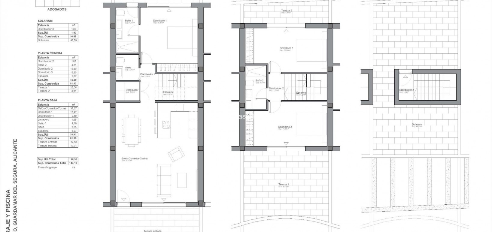 New Build - Townhouse - Guardamar del Segura - EL RASO