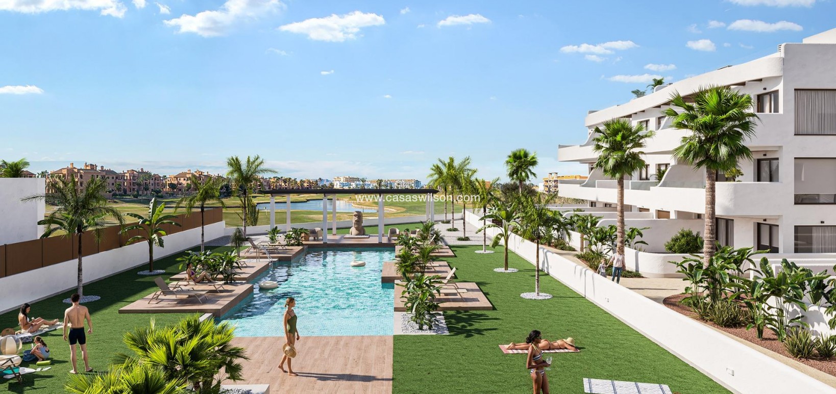 New Build - Appartement - Los Alcazares - La Serena Golf