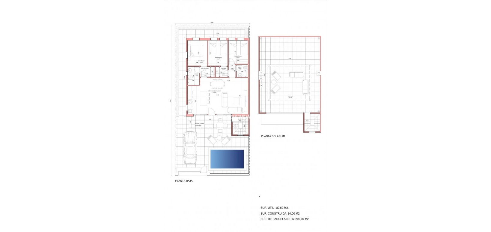 New Build - Villa - Fuente Alamo - La Pinilla