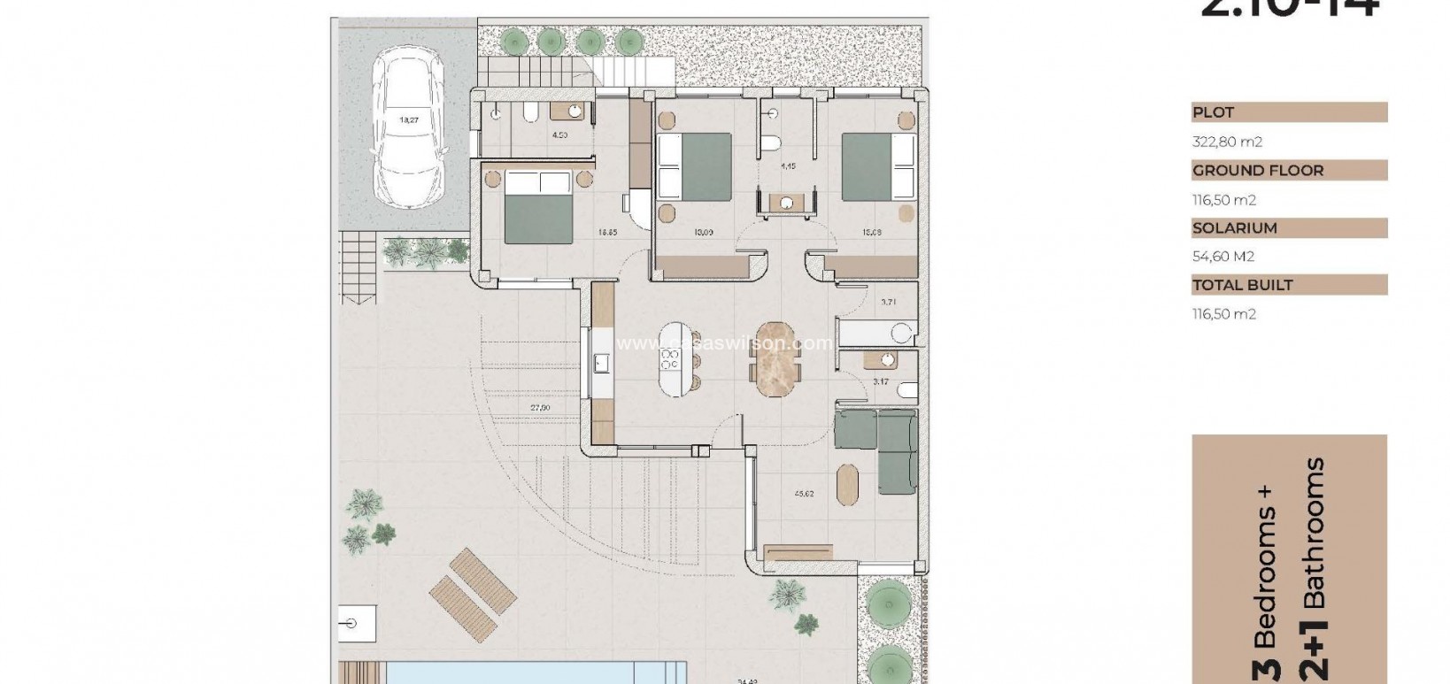 New Build - Villa - Algorfa - La Finca Golf