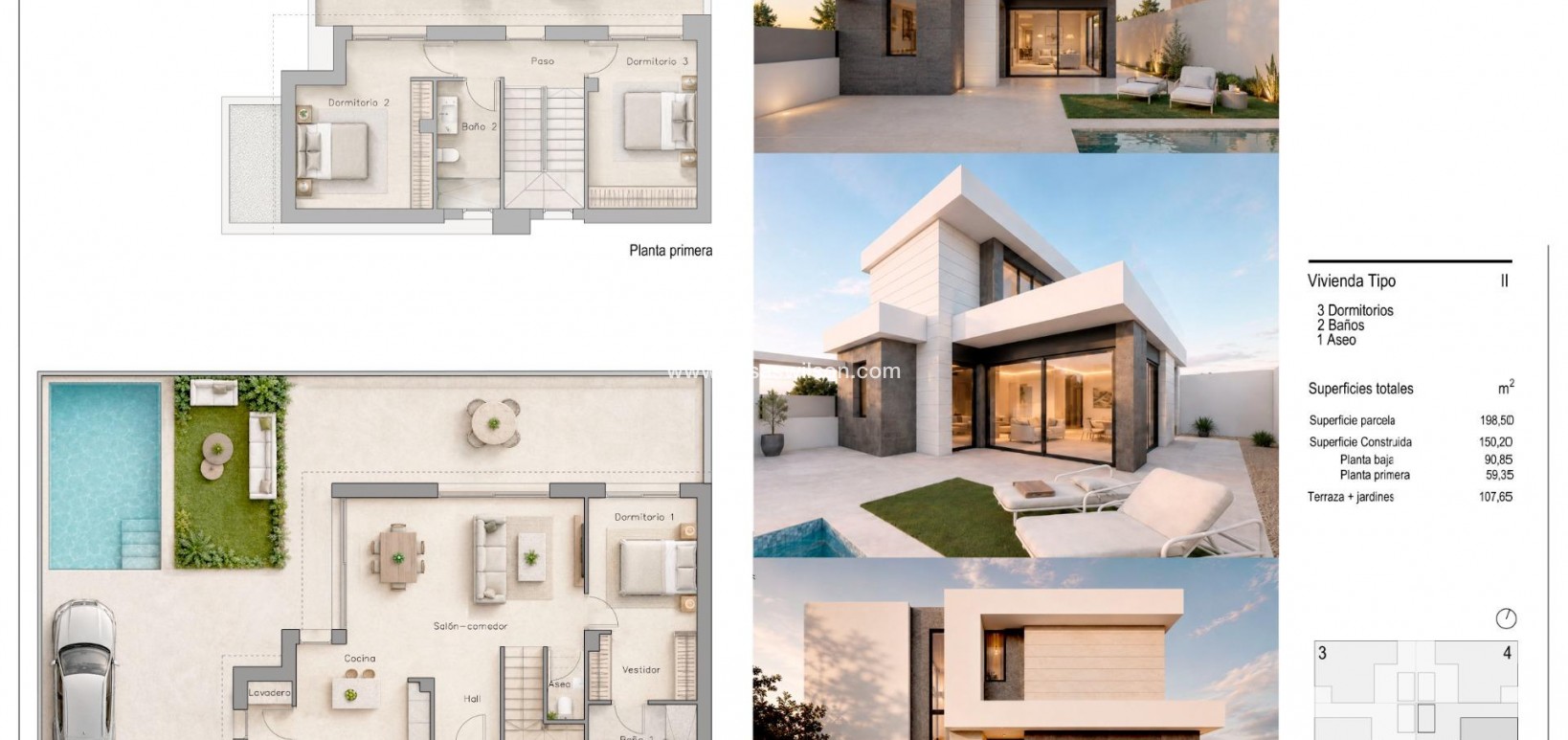 Nieuwbouw - Villa - Pilar de la Horadada - Zona Pueblo