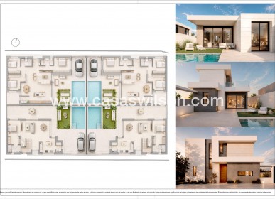 New Build - Villa - Pilar de la Horadada - Zona Pueblo