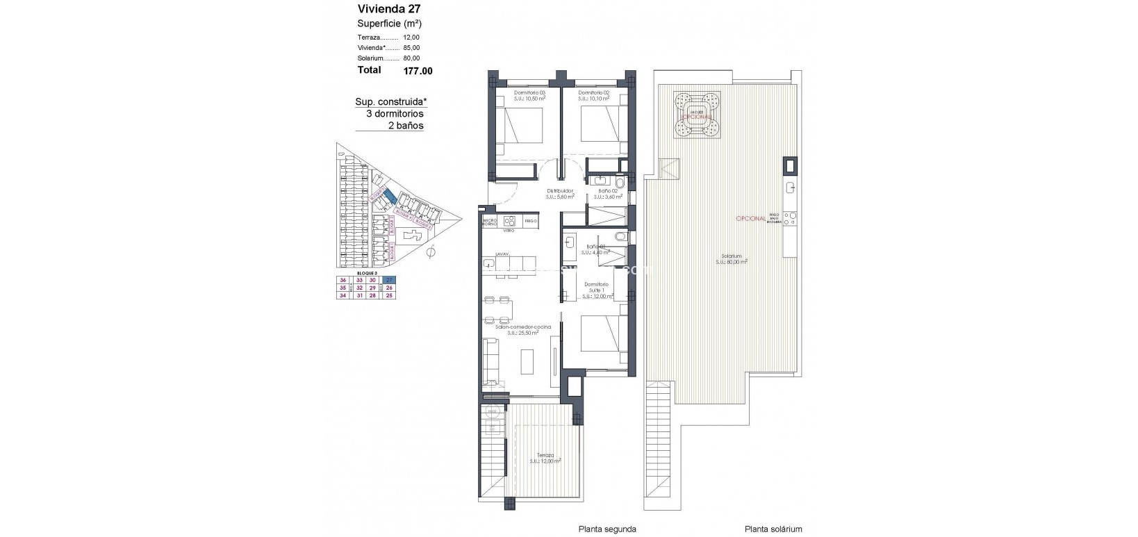 New Build - Appartement - Los Alcazares - Serena Golf