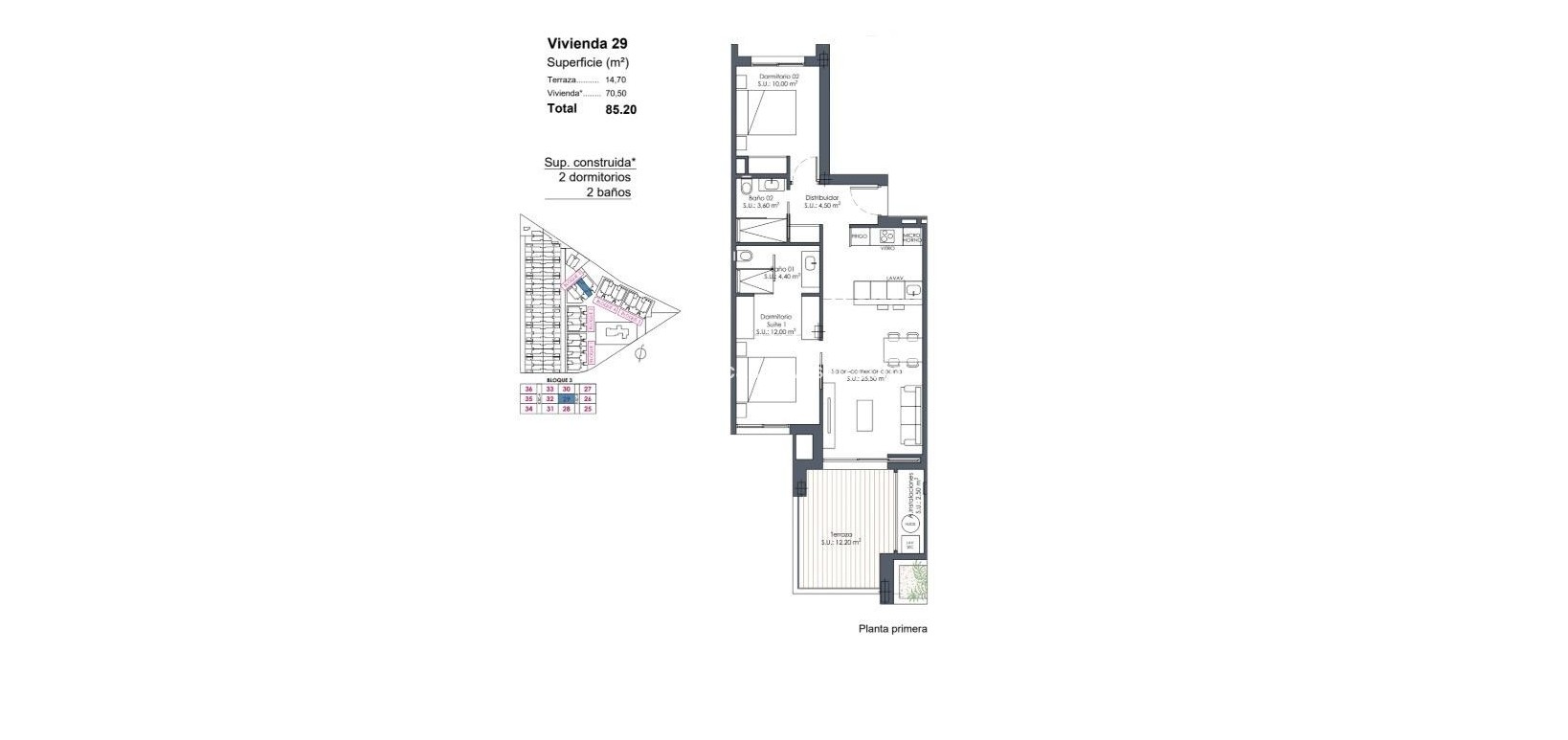 New Build - Appartement - Los Alcazares - Serena Golf