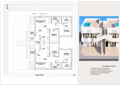 New Build - Bungalow - San Pedro del Pinatar - Los Peñascos