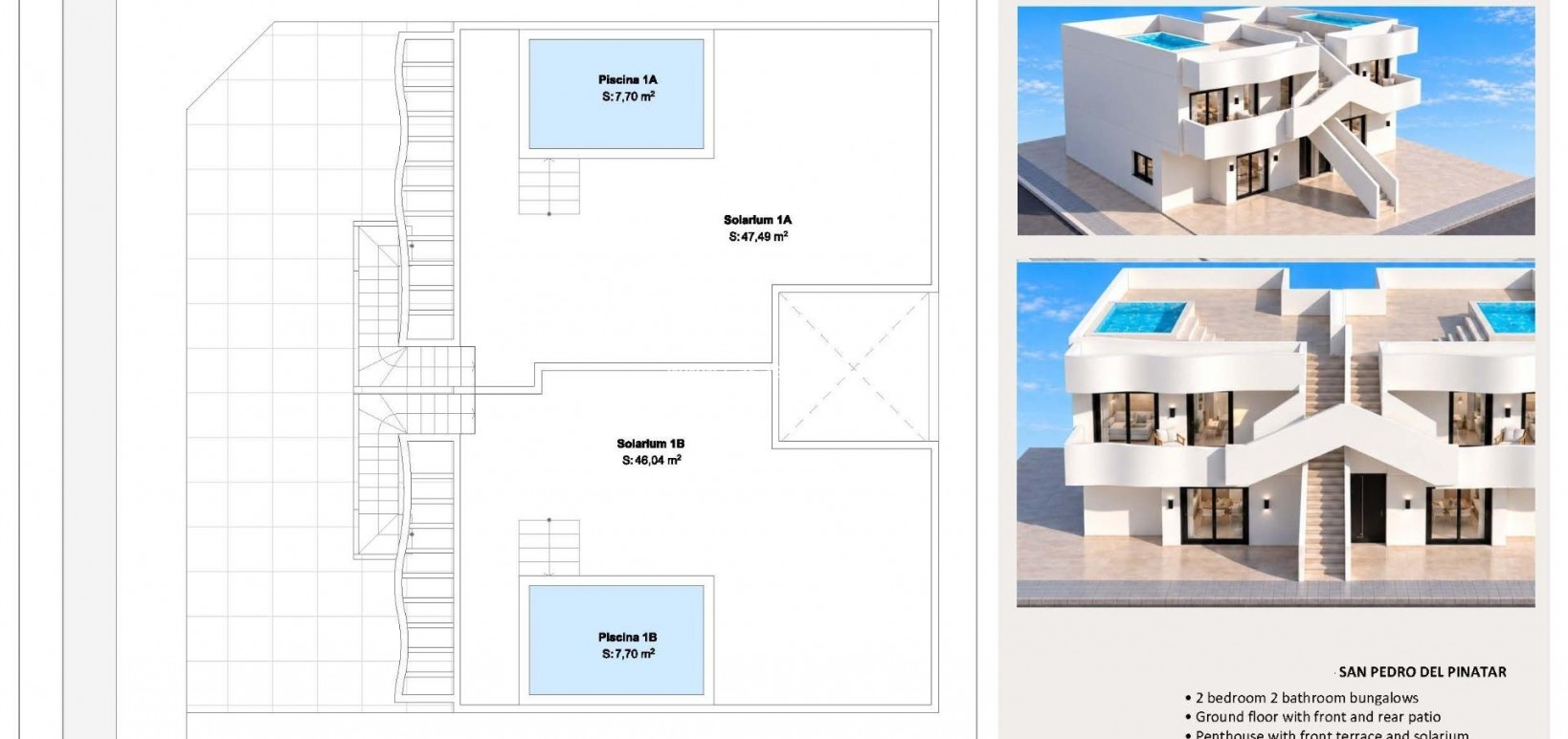 New Build - Bungalow - San Pedro del Pinatar - Los Peñascos
